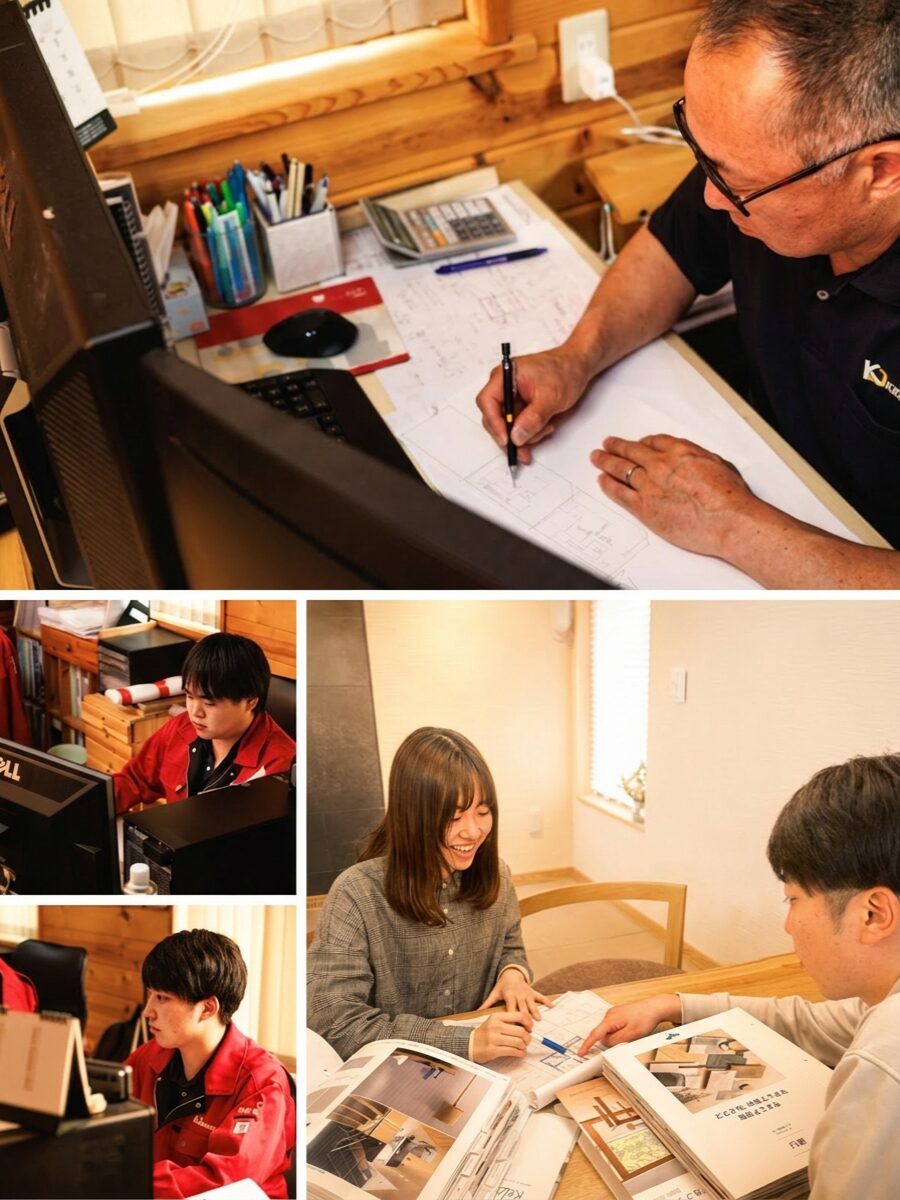 家づくりの相談風景